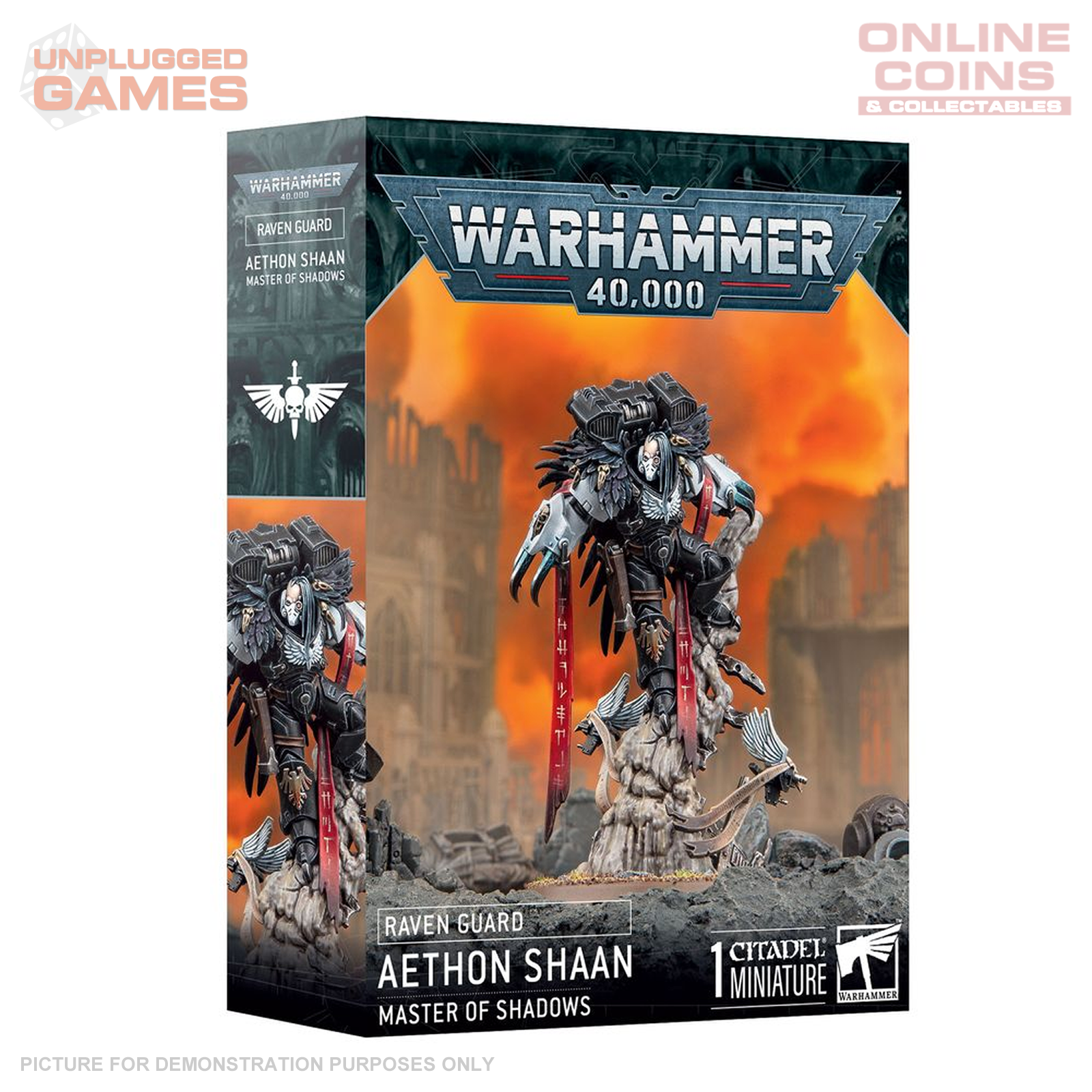 Warhammer 40,000 - RAVEN GUARD - AETHON SHAAN